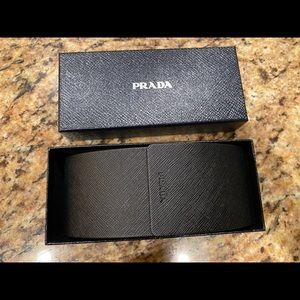 Authentic Prada Sunglasses Case